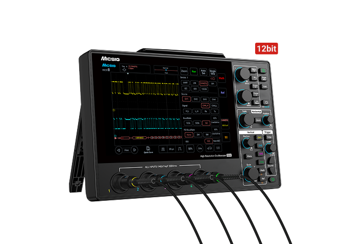 Micsig SATO1004 12-Bit-Oszilloskop – Ansicht 3 Micsig SATO1004 12-Bit-Oszilloskop – Ansicht 3